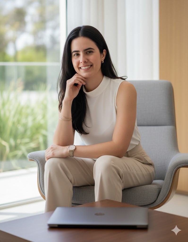 Lara - Professora na BeBlue School